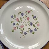 Dessert plates flowers mill of wolves MDL