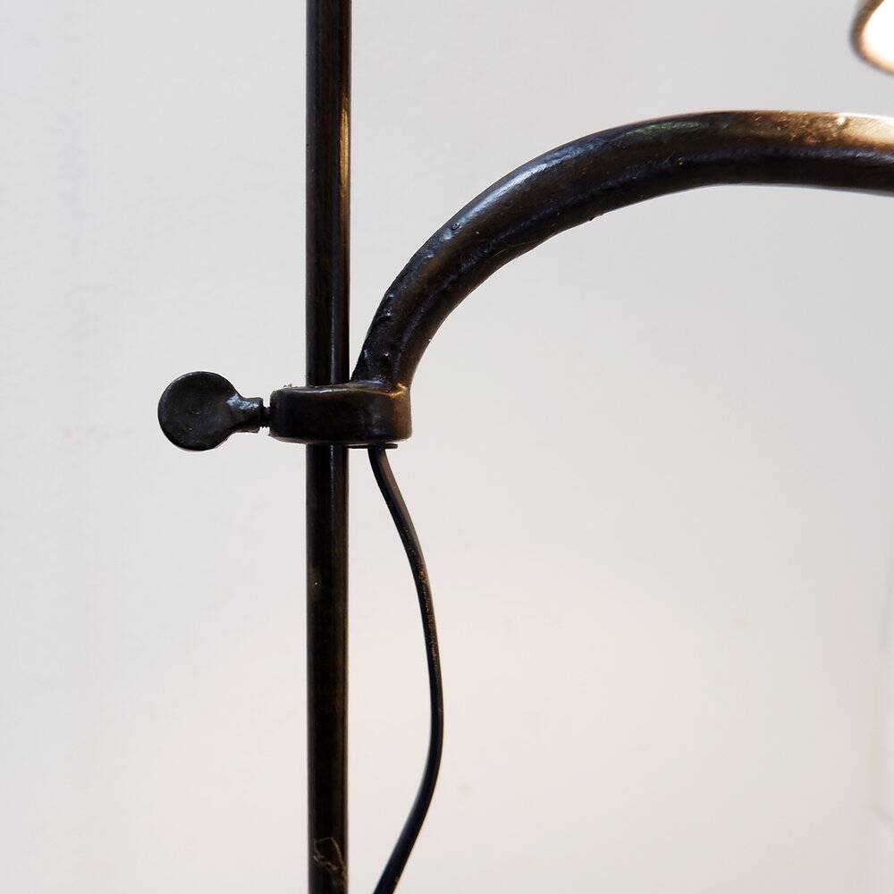 Lampadaire réglable en fer forgé, lampe de lecture