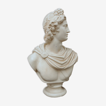 Buste grec Dieu Apollon