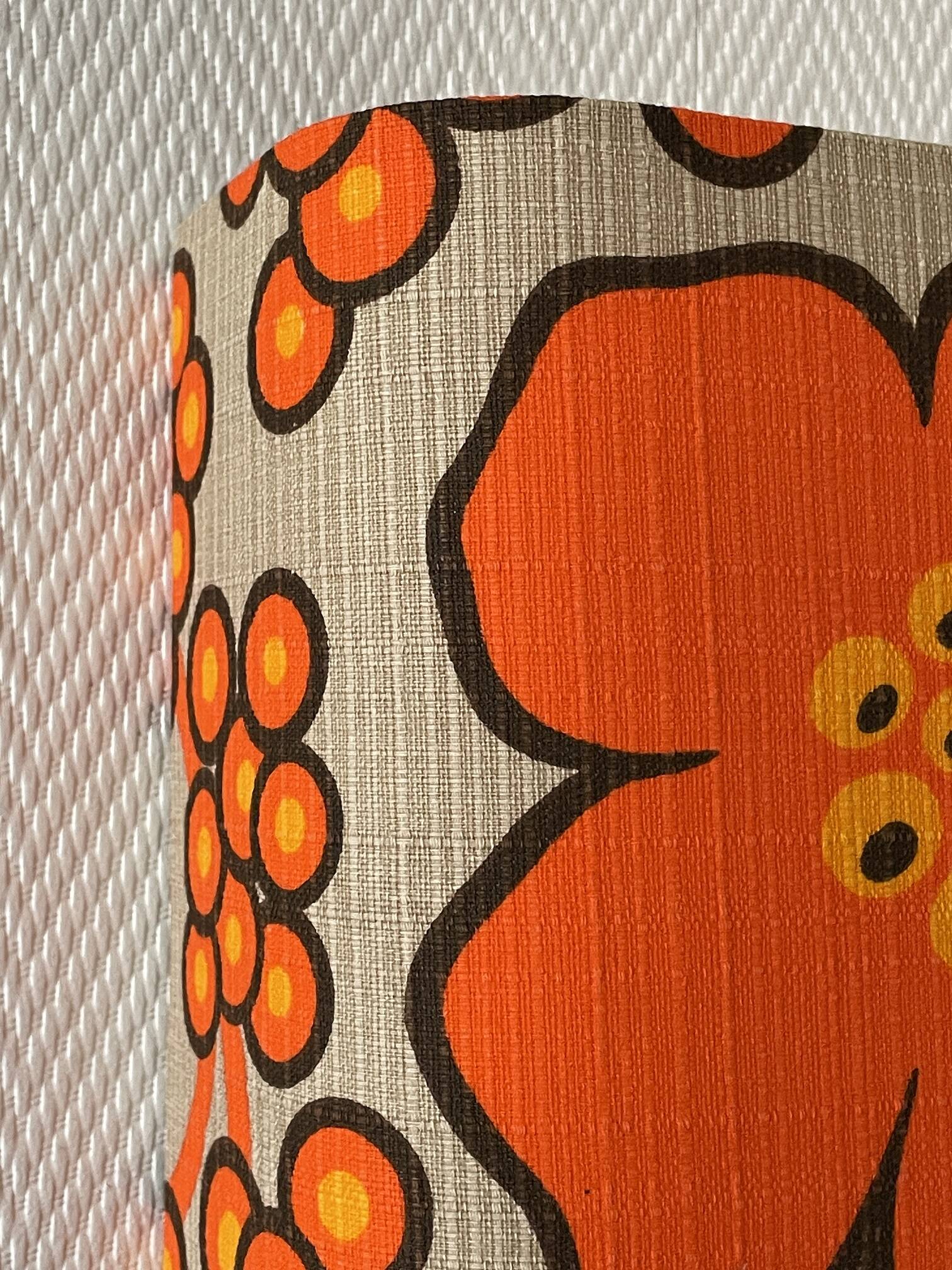 Sakura fabric wall light - rectangle H20 L20cm