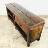 Old workshop workbench