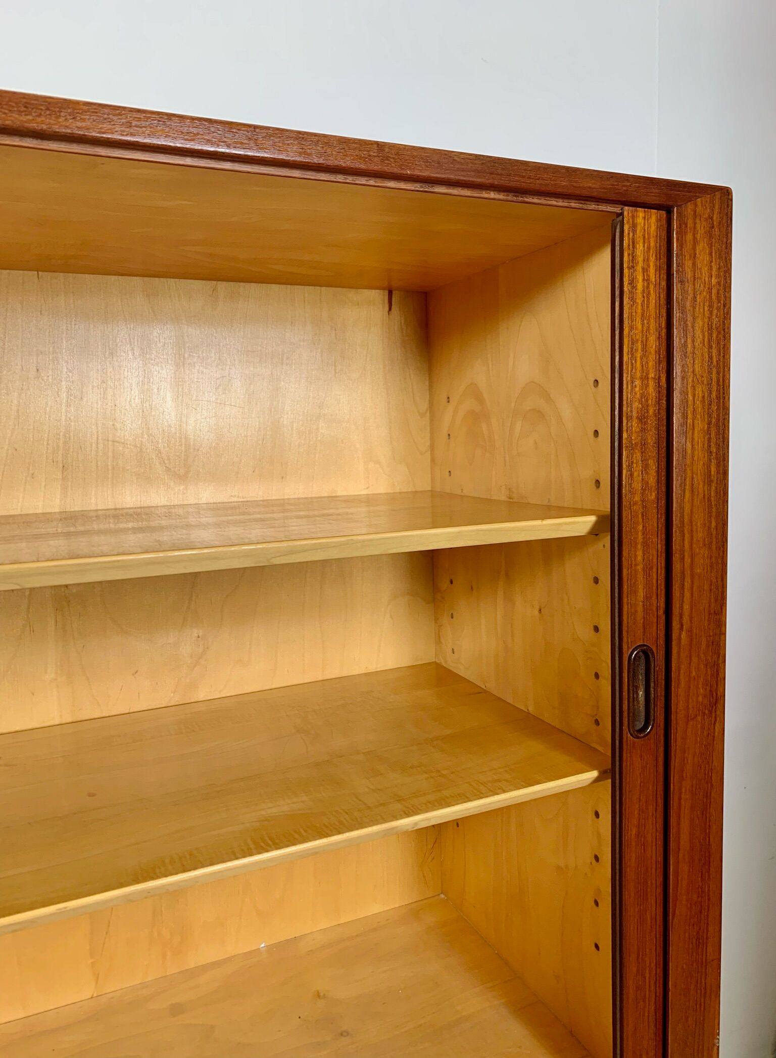 Danish MidCentury Teak Highboard by Arne Vodder 1960s