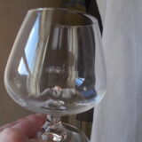 Set of 5 antique crystal glasses