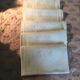 Set of 5 towels monogrammed