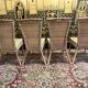 4 chaises en osier