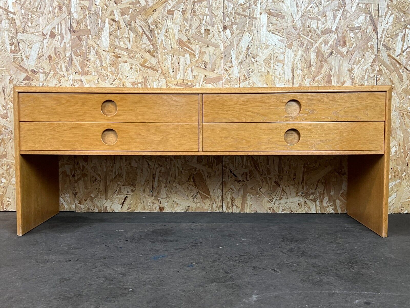 60s 70s wardrobe sideboard cabinet oak VM Vildbjerg Danish Design