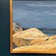 Swedish Oil on Canvas – “Seascape” by T.J. – Signed – Vintage & Framed