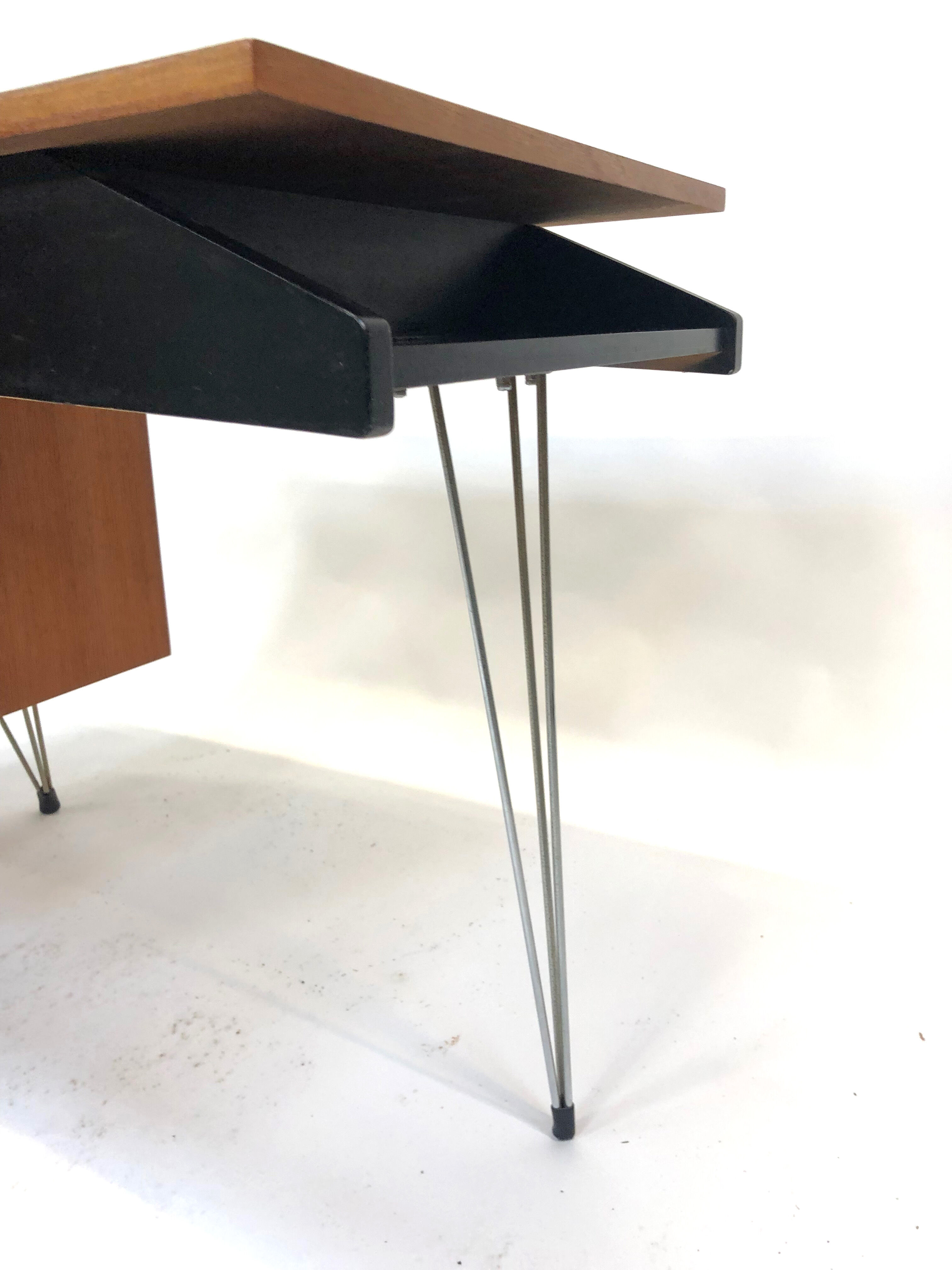 Designer Vintage Pastoe Cees Braakman desk of the 50s teak