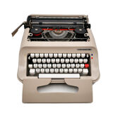 Machine à écrire underwood 319 beige révisée ruban neuf