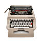 Machine à écrire underwood 319 beige révisée ruban neuf