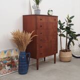 Teak chest of drawers, Danish design, 60s, made in Denmark