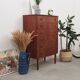 Commode en teck, design danois, années 60, fabriquée au Danemark