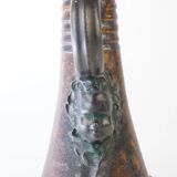 Bougeoir ou pied de lampe en grés, Céramique Sylvain Sttublet ( 1890 -1985 )