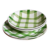 Lot d'assiettes Moulin des Loups vintage