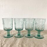 Coloured stemmed lenses