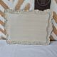Patinated metal tray linen