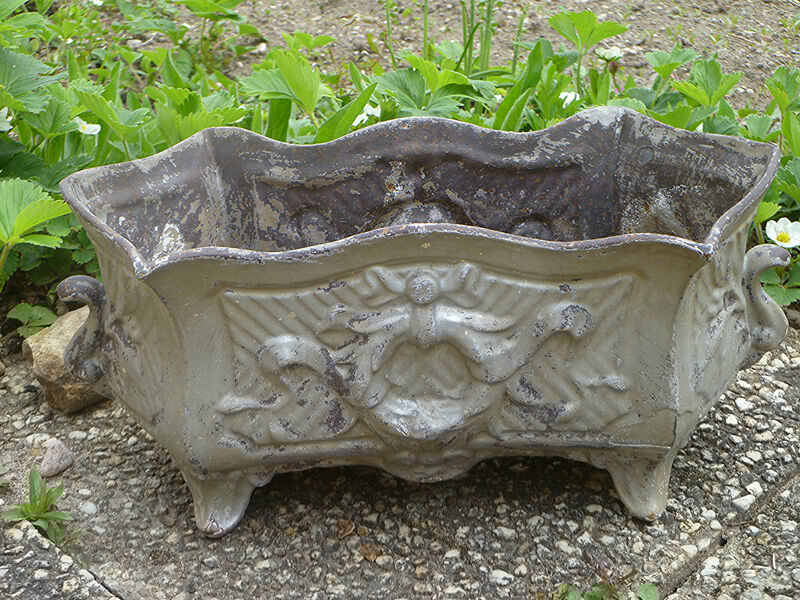 Ancient cast iron gardener