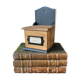Small “grains of salt” salt box