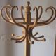 Parrot bistro umbrella coat rack Fischel 8 curved wood hooks