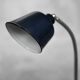 Industrial metal desk lamp, Poland circa 1950.