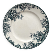 Plat rond en terre de fer « Marie Louise » Saint Amand et Hamage