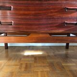Scandinavian teak secretary desk