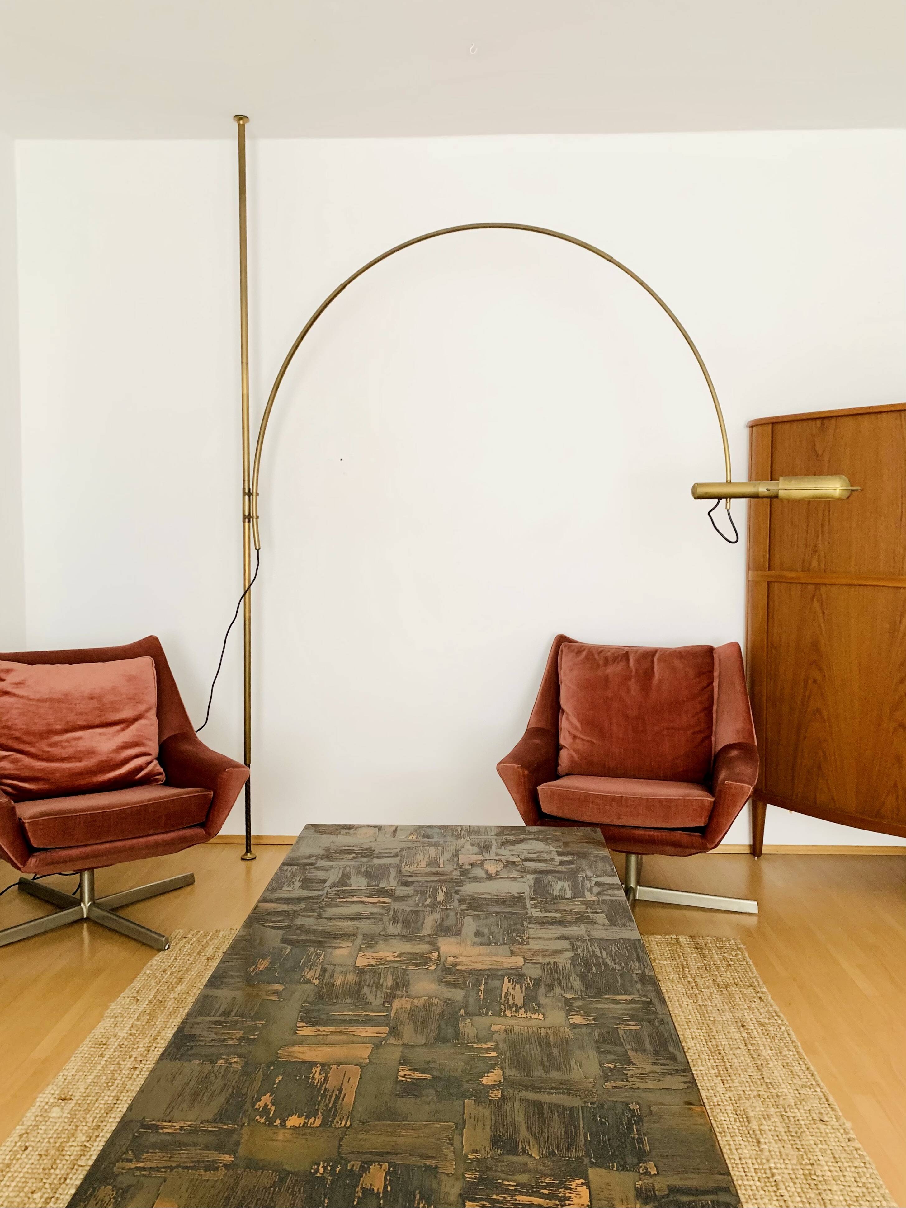 Adjustable Arc Floor Lamp by Florian Schulz