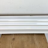 Grey Enamel Industrial Hanging Tube Light, 1960s