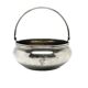 Basket sugar bowl, silver-plated brass, Germany, 1920s