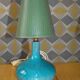 Pair of Ceramic Bedside Lamp 50s-60s .