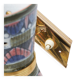 Pair of Tilgmans wall lights in hand-painted ceramic Unique Sweden 1960