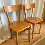Pair of 1960s bistro chairs