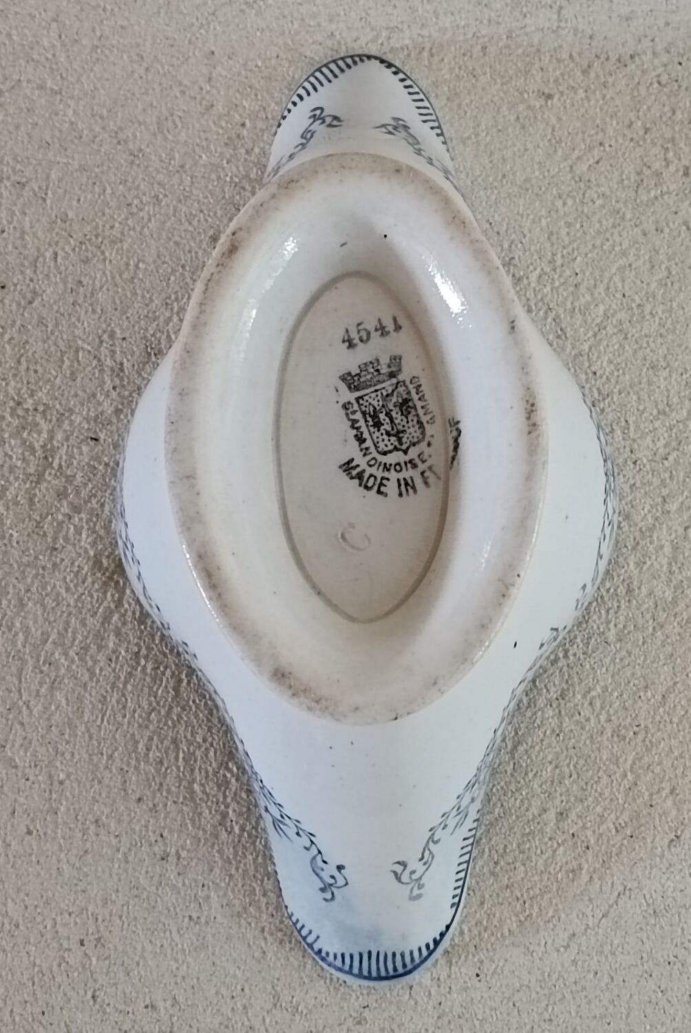 Sauce boat terre de fer Saint Amand