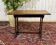 Bistro table in chestnut from the 1950s.