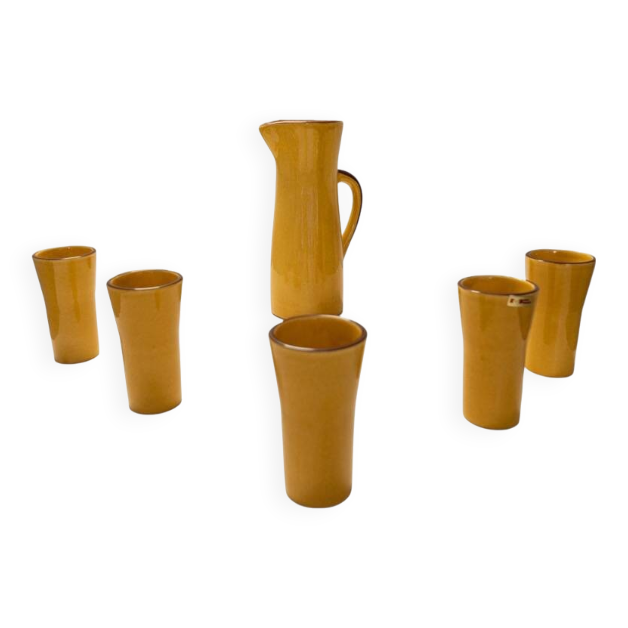 Carafe and cups, France 1970s