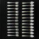 Ercuis cutlery set 131 pieces in metal Louis XV style, rocaille