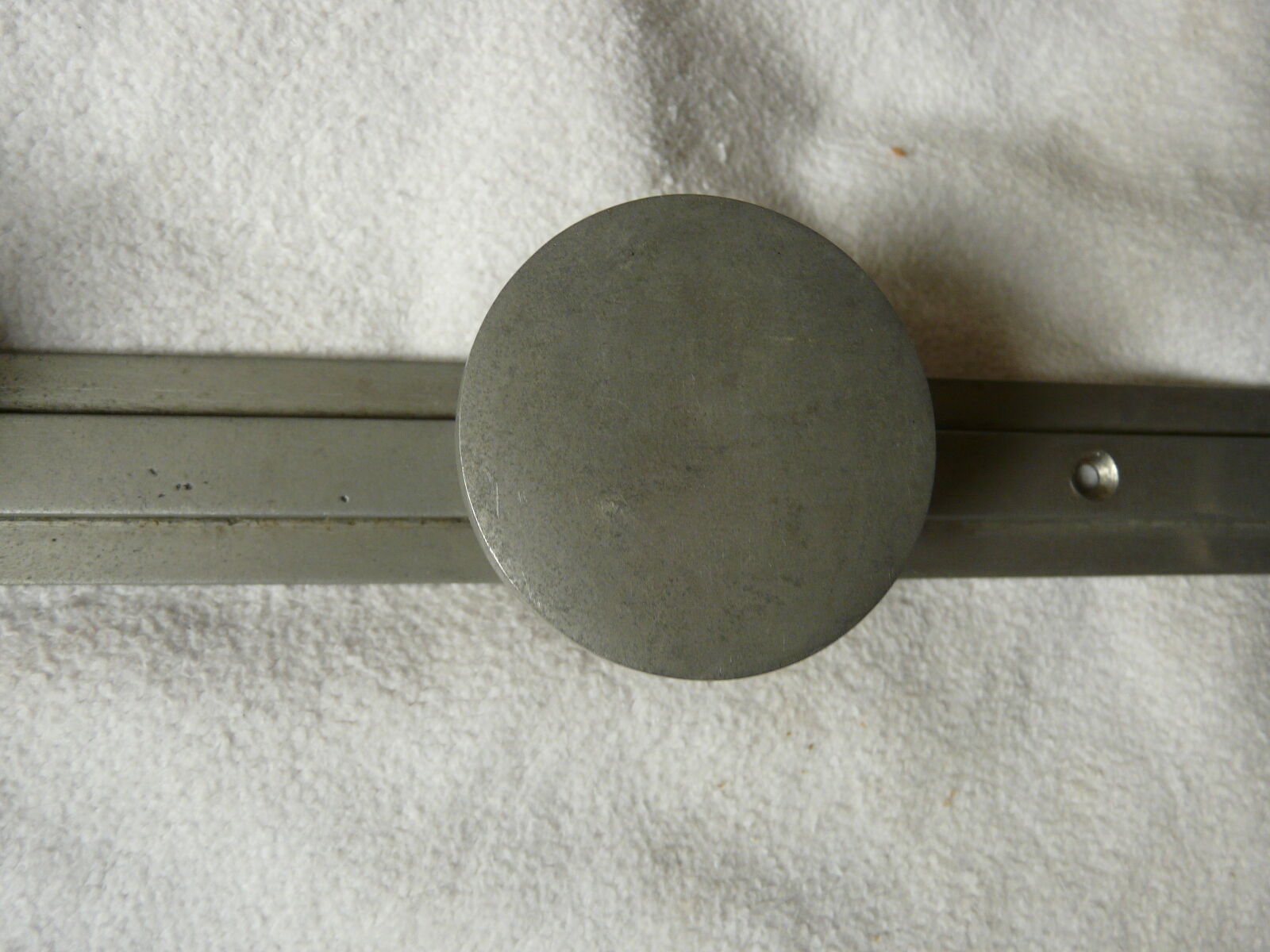 Coat 4 door hooks aluminium of the 1950s art deco