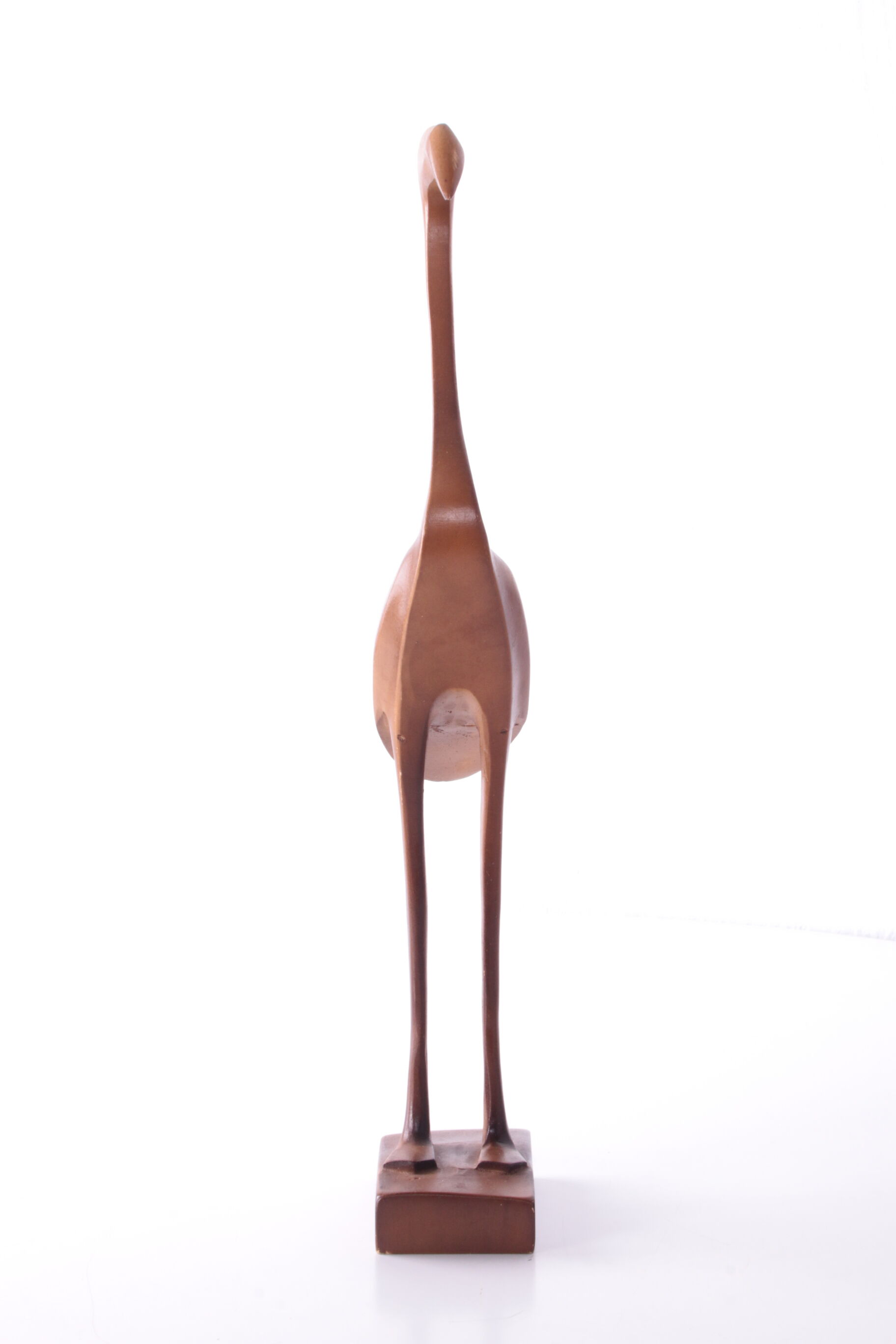 Vintage wooden flamingo 1960s
