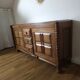 Solid Walnut Buffet, Art Deco, Circa 1940