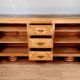 Buffet en enfilade époque Art Déco en bois clair