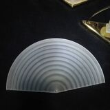 2 appliques Art déco verre