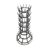 Bottle drainer old hedgehog