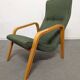 Paire de fauteuils Bow Wood des années 50/60