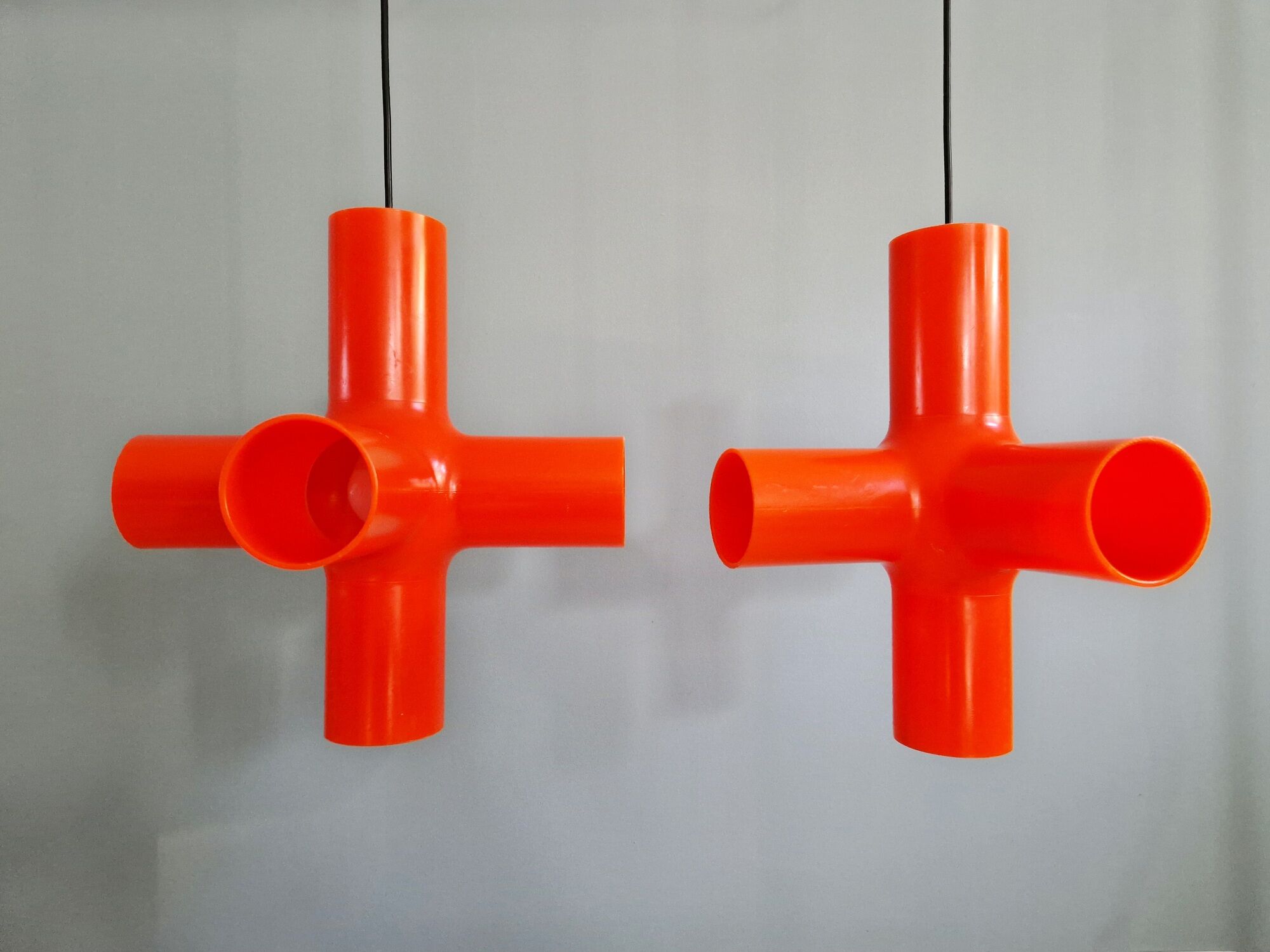 Suspension Crosslight orange, Jan Melis & Ben Oostrum, Dark (Belgium)