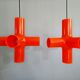 Suspension Crosslight orange, Jan Melis & Ben Oostrum, Dark (Belgium)