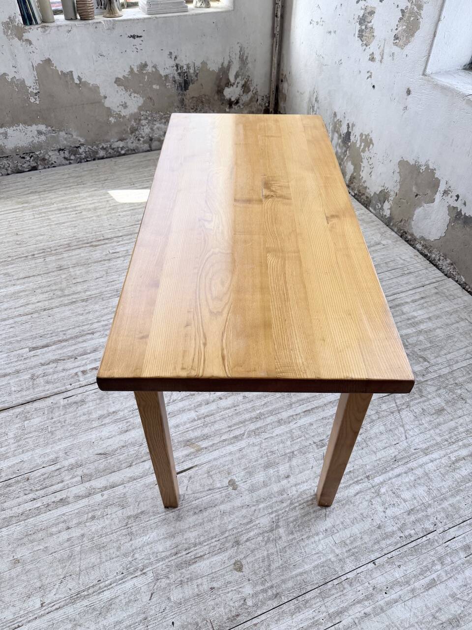 Solid elm farmhouse table 150cm