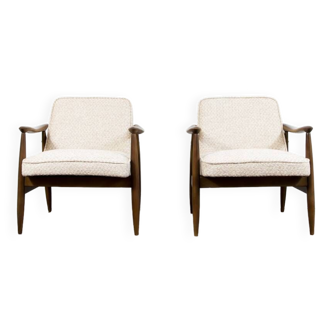 Pair of GFM87 armchairs by Juliusz Kędziorek 1960's