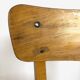 Lot of 6 chairs bistro green wood 50s