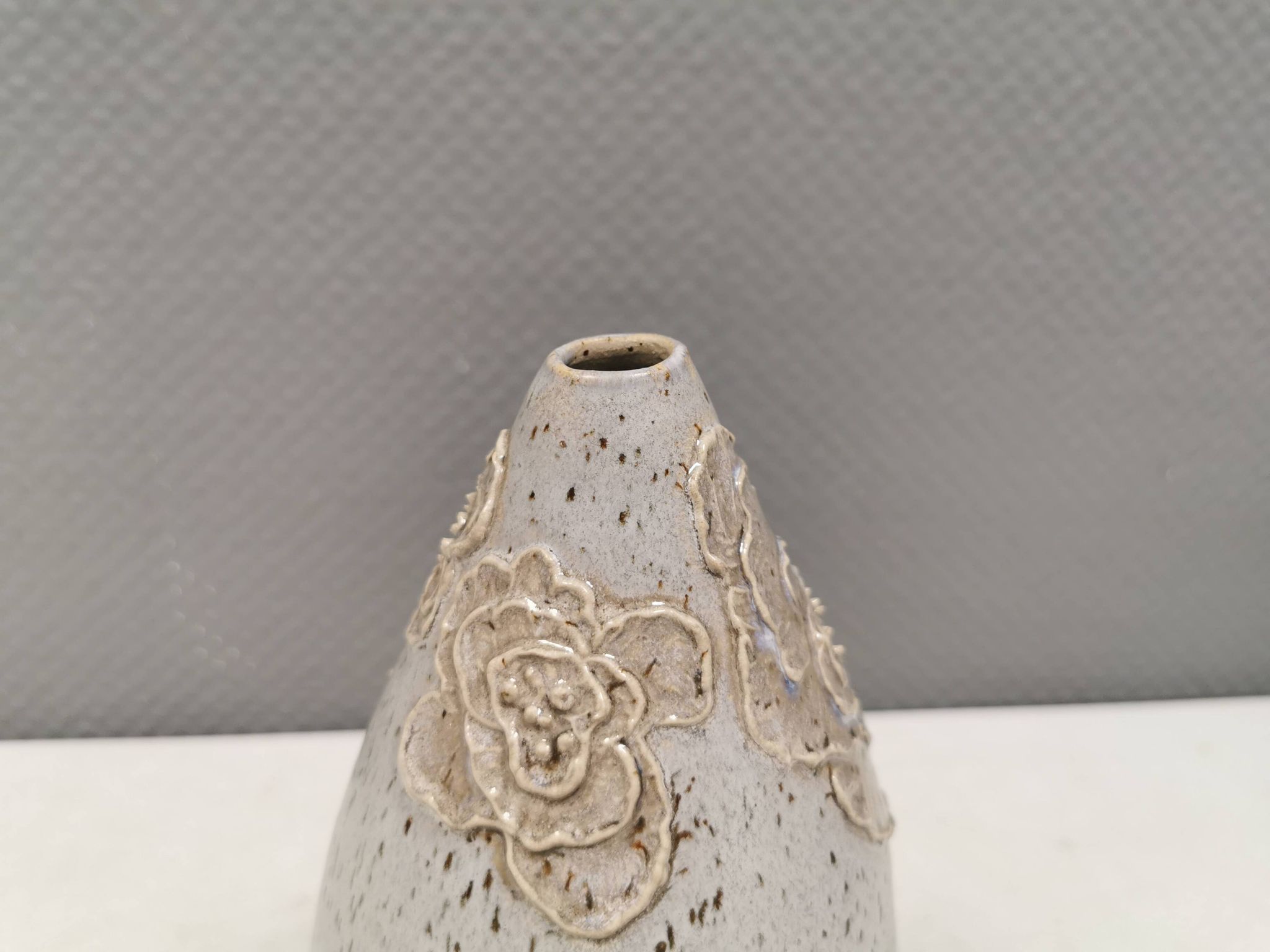 Handmade Danish ceramic vase.