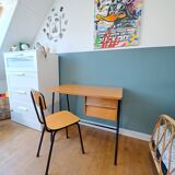 Desk and chair